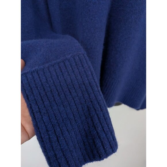 J Crew Pullover Sweater Women Size L Wool Blend Cozy Minimalist Capsule Textured - Picture 5 of 12